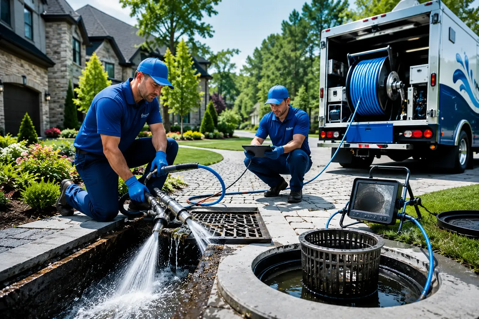 Local outdoor drain cleaning professionals in Milford, PA