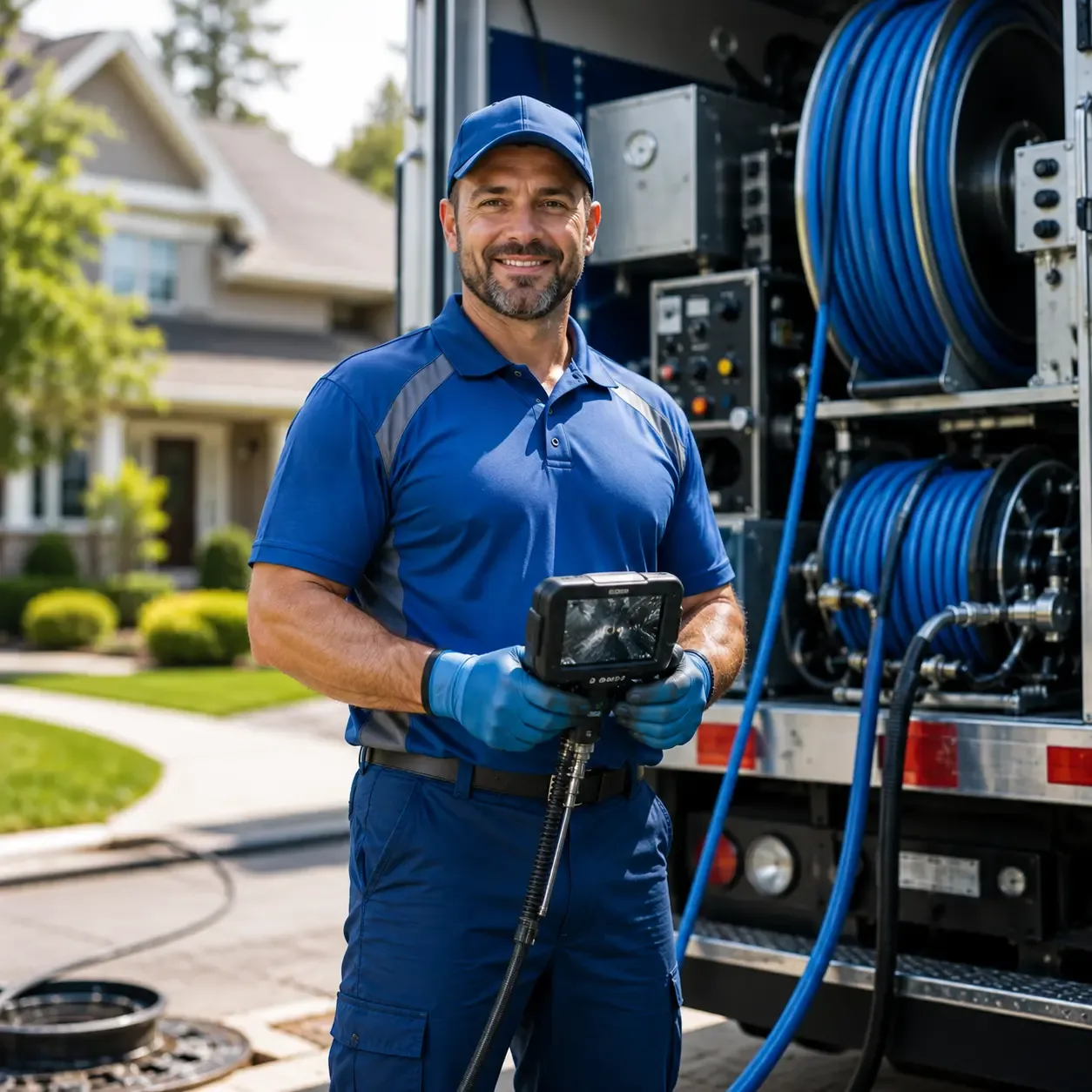 Local outdoor drain cleaning specialists in Milford, PA